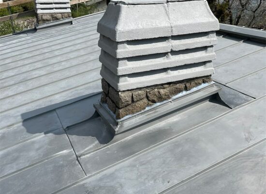 Copertura doppia aggraffatura in alluminio