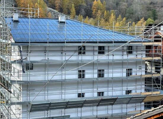 Copertura doppia aggraffatura in alluminio