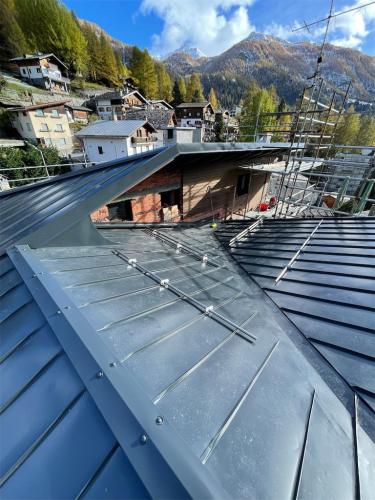 Copertura doppia aggraffatura in alluminio