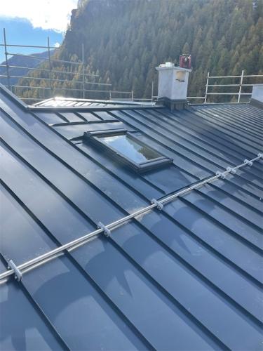 Copertura doppia aggraffatura in alluminio