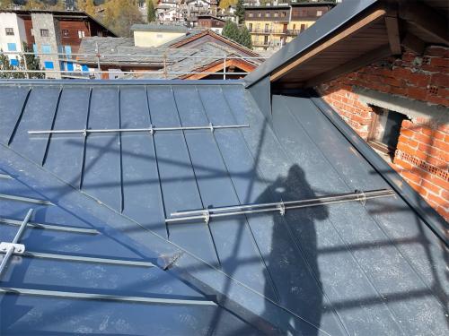 Copertura doppia aggraffatura in alluminio