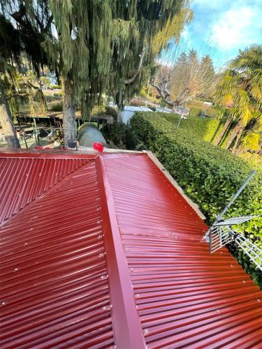 Copertura in lamiera grecata