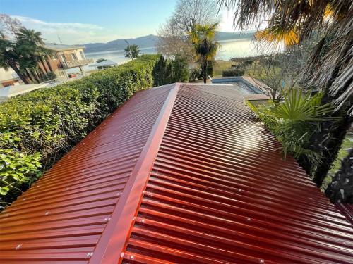 Copertura in lamiera grecata